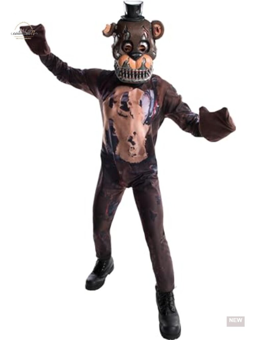 Rubies Boys Five Nights at Freddy's Freddy Fazbear Costume Size 12-14